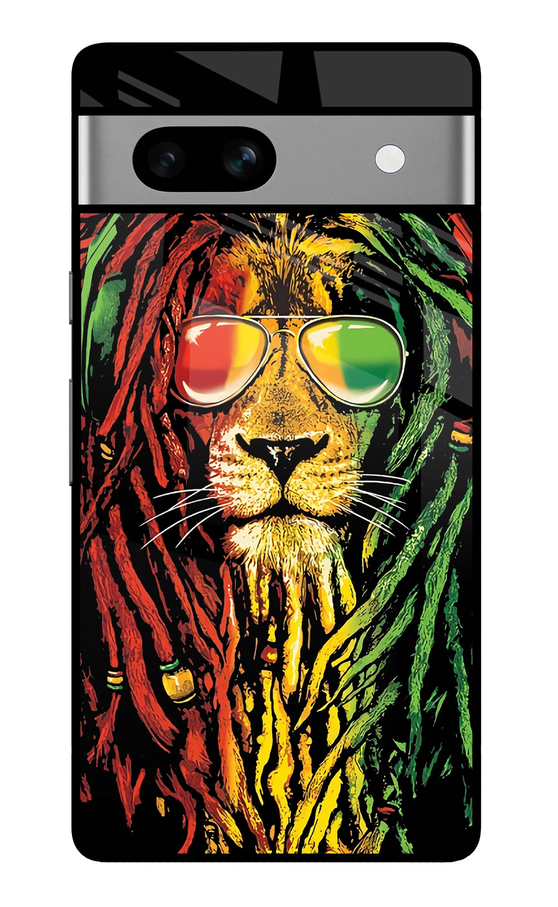 Rasta Lion Google Pixel 7A Back Cover