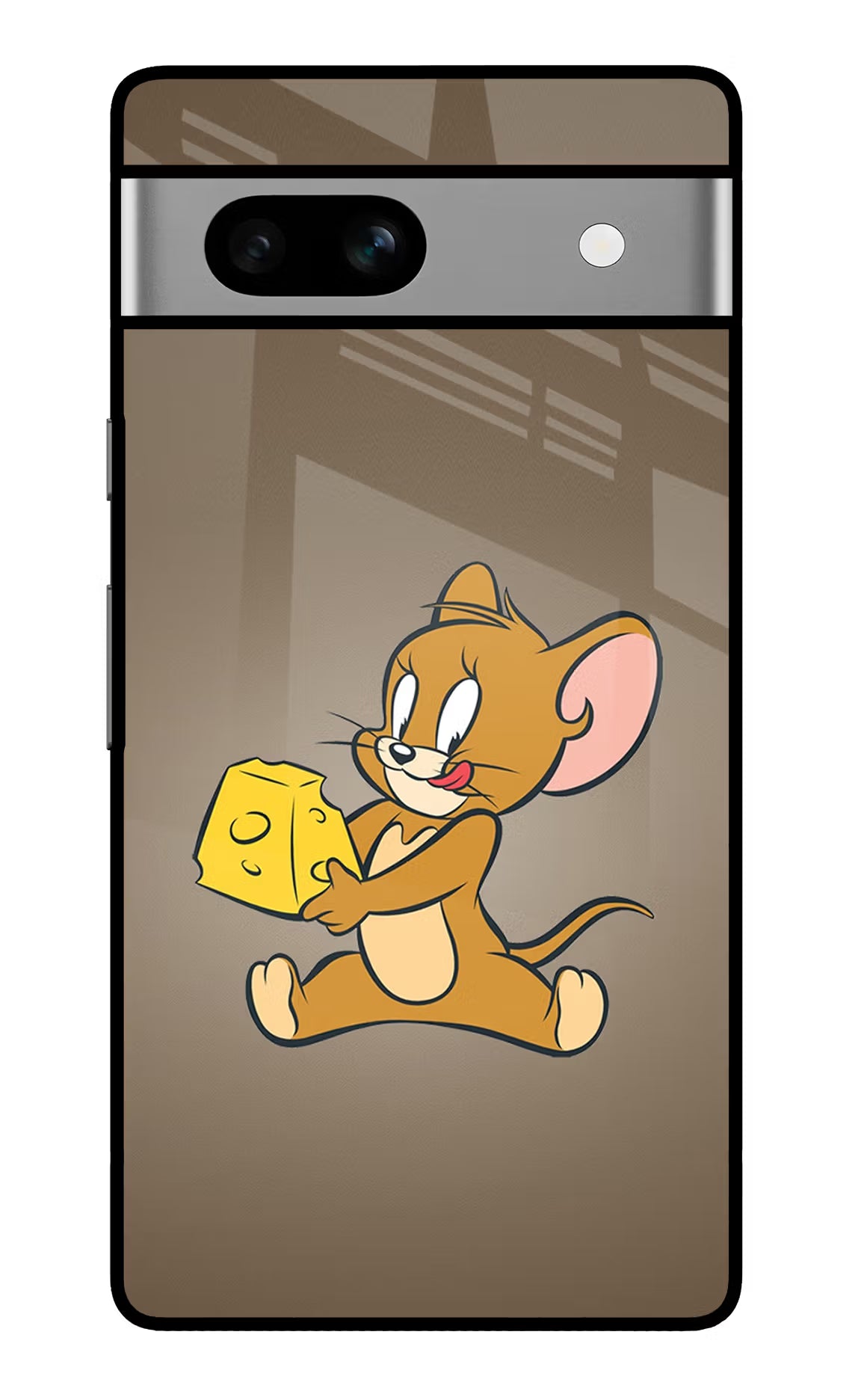 Jerry Google Pixel 7A Glass Case Back Cover by Casekaro
