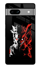 Naruto Two Face Google Pixel 7A Glass Case Back Cover by Casekaro