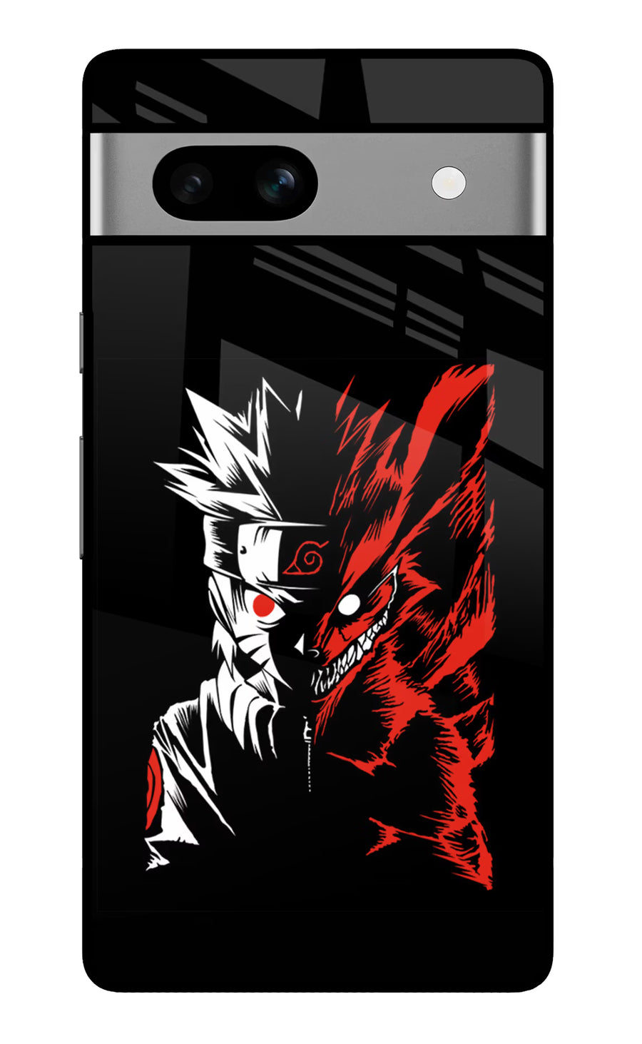 Naruto Two Face Google Pixel 7A Back Cover, Glass case