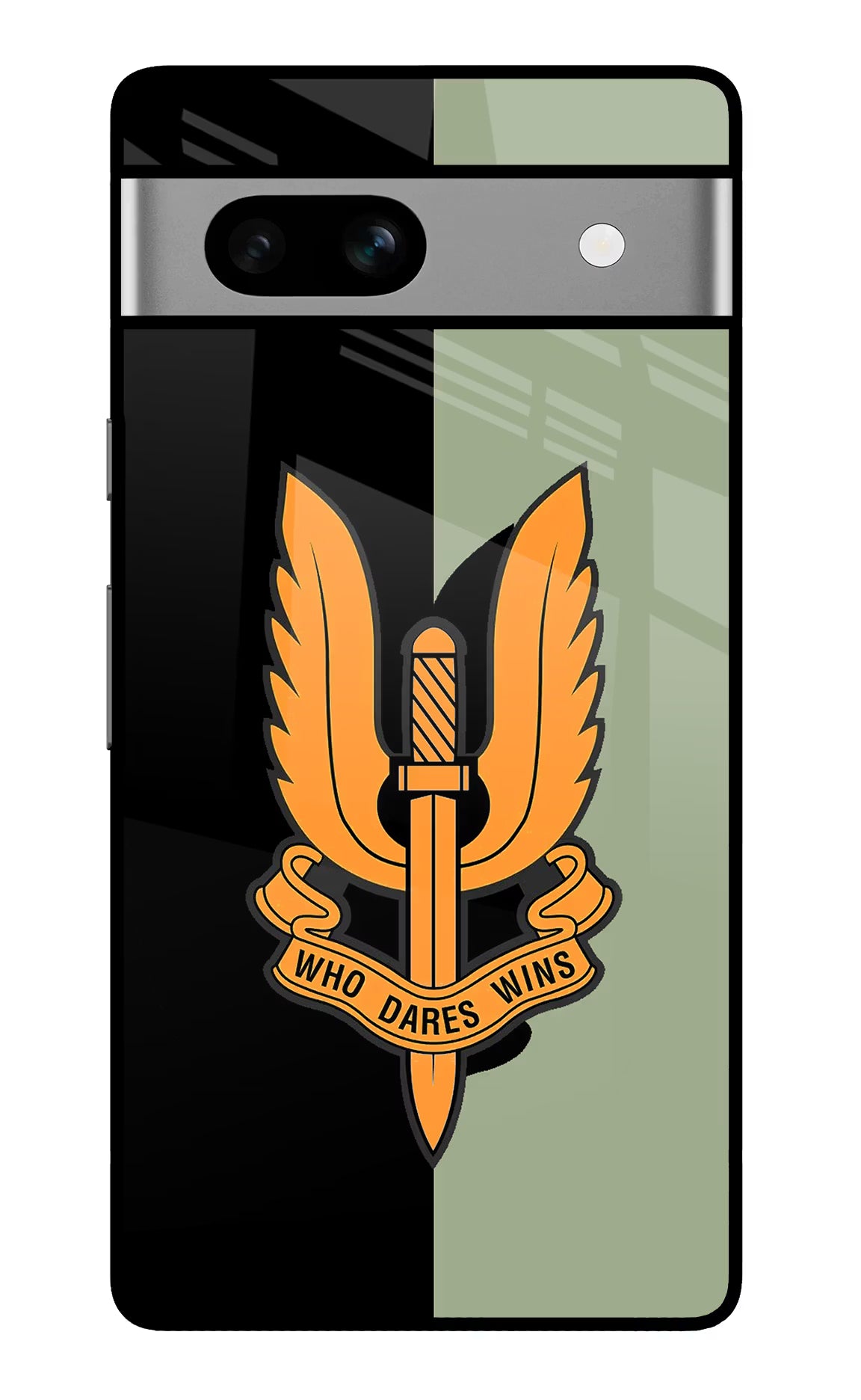 Balidan Logo Google Pixel 7A Glass Case Back Cover by Casekaro