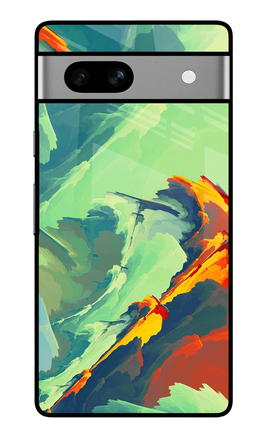 Paint Art Google Pixel 7A Glass Case