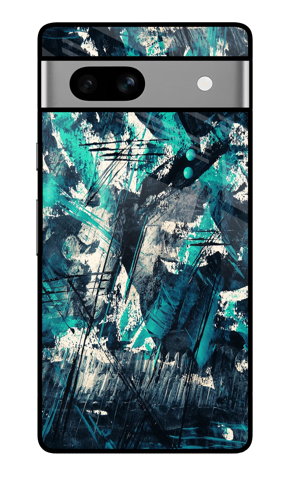 Artwork Google Pixel 7A Glass Case Back Cover by Casekaro