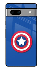 Shield Google Pixel 7A Glass Case Back Cover by Casekaro
