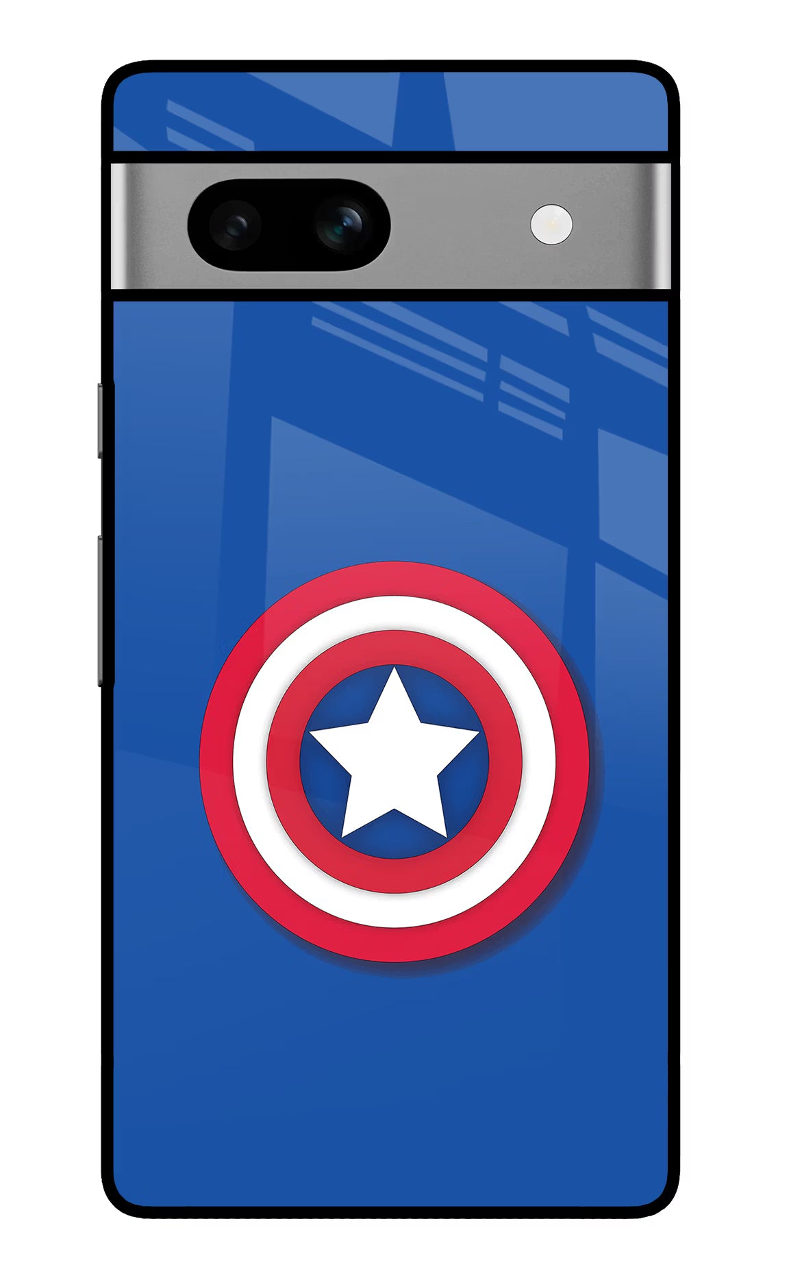 Shield Google Pixel 7A Glass Case Back Cover by Casekaro