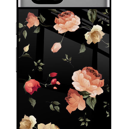 Flowers Google Pixel 7A Glass Case