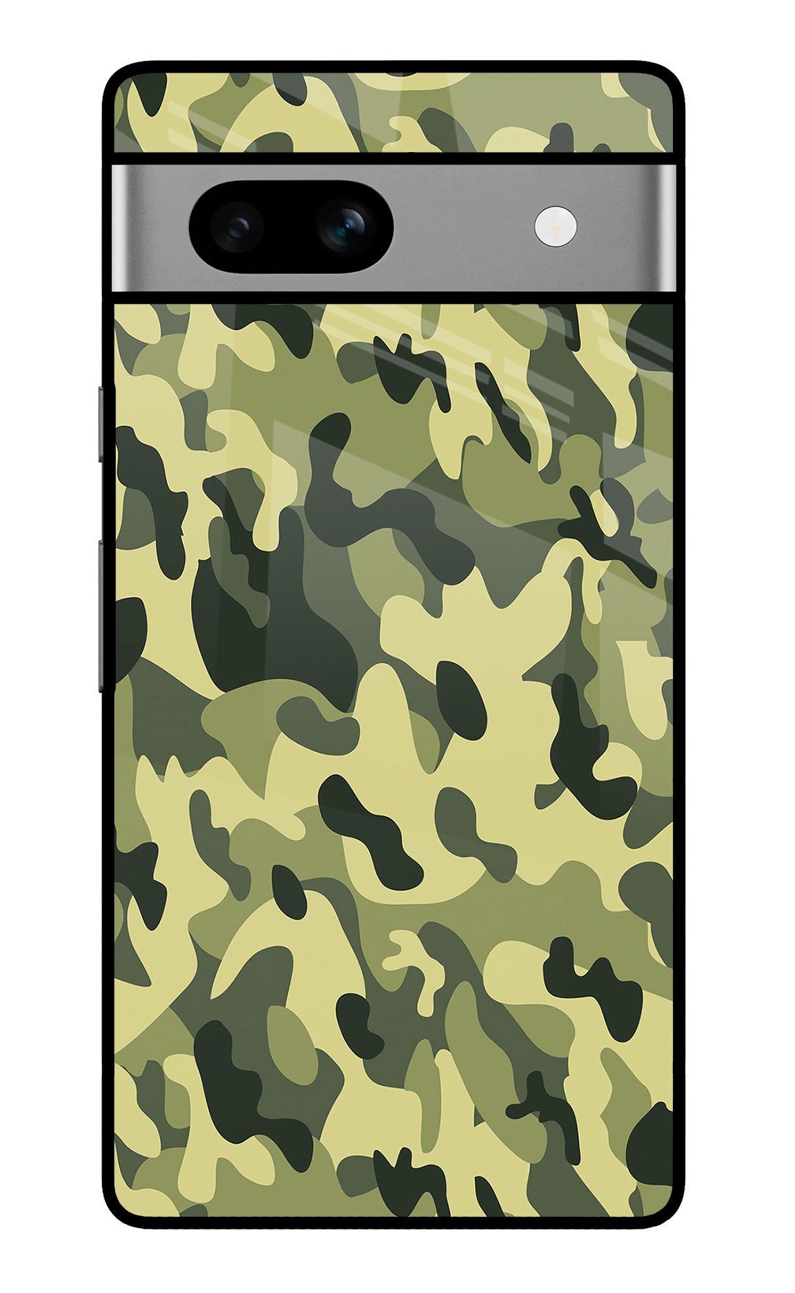 Camouflage Google Pixel 7A Back Cover