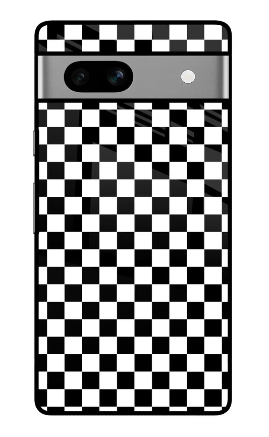Chess Board Google Pixel 7A Glass Case