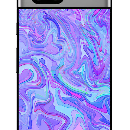 Glitter Google Pixel 7A Glass Case