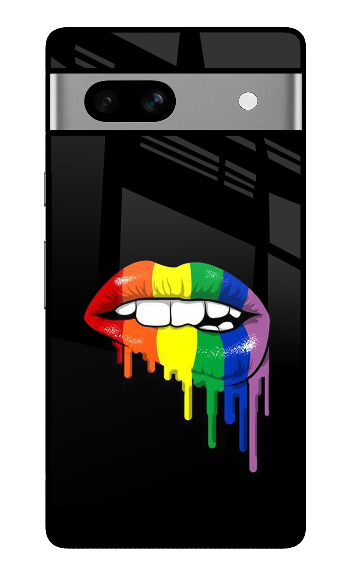 Lips Biting Google Pixel 7A Back Cover