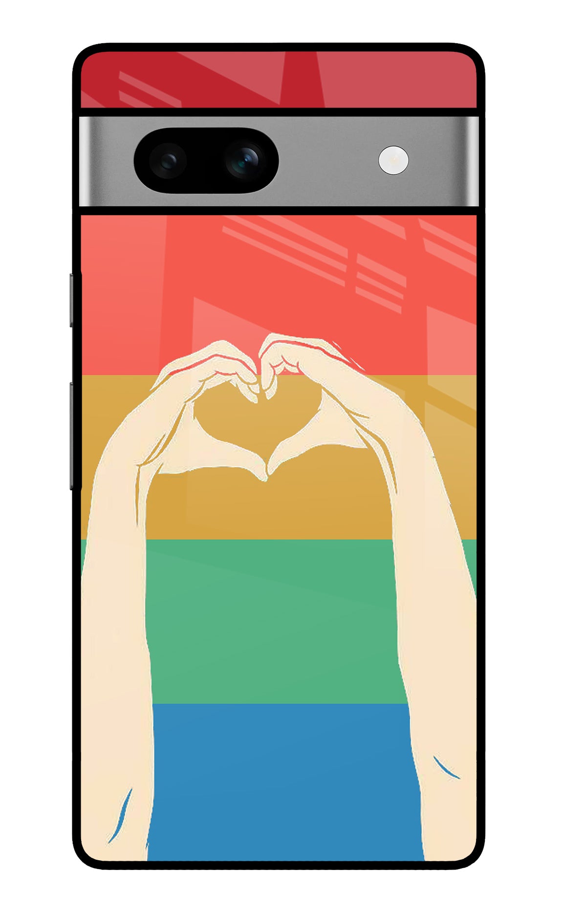 Vintage Love Google Pixel 7A Back Cover