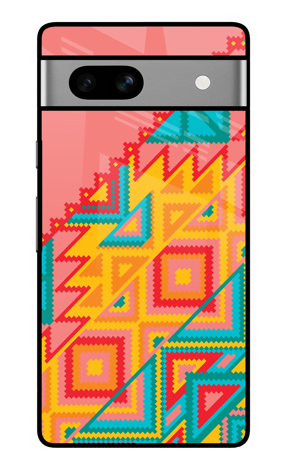 Aztec Tribal Google Pixel 7A Back Cover