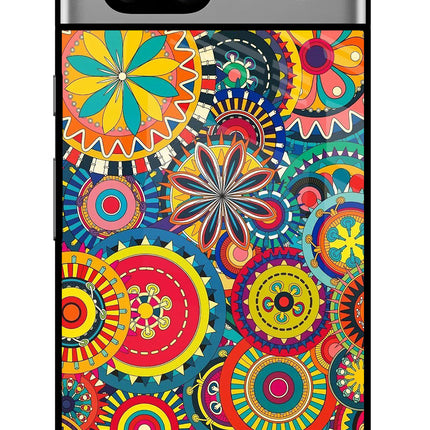 Gol Gol Art Google Pixel 7A Glass Case Back Cover by Casekaro