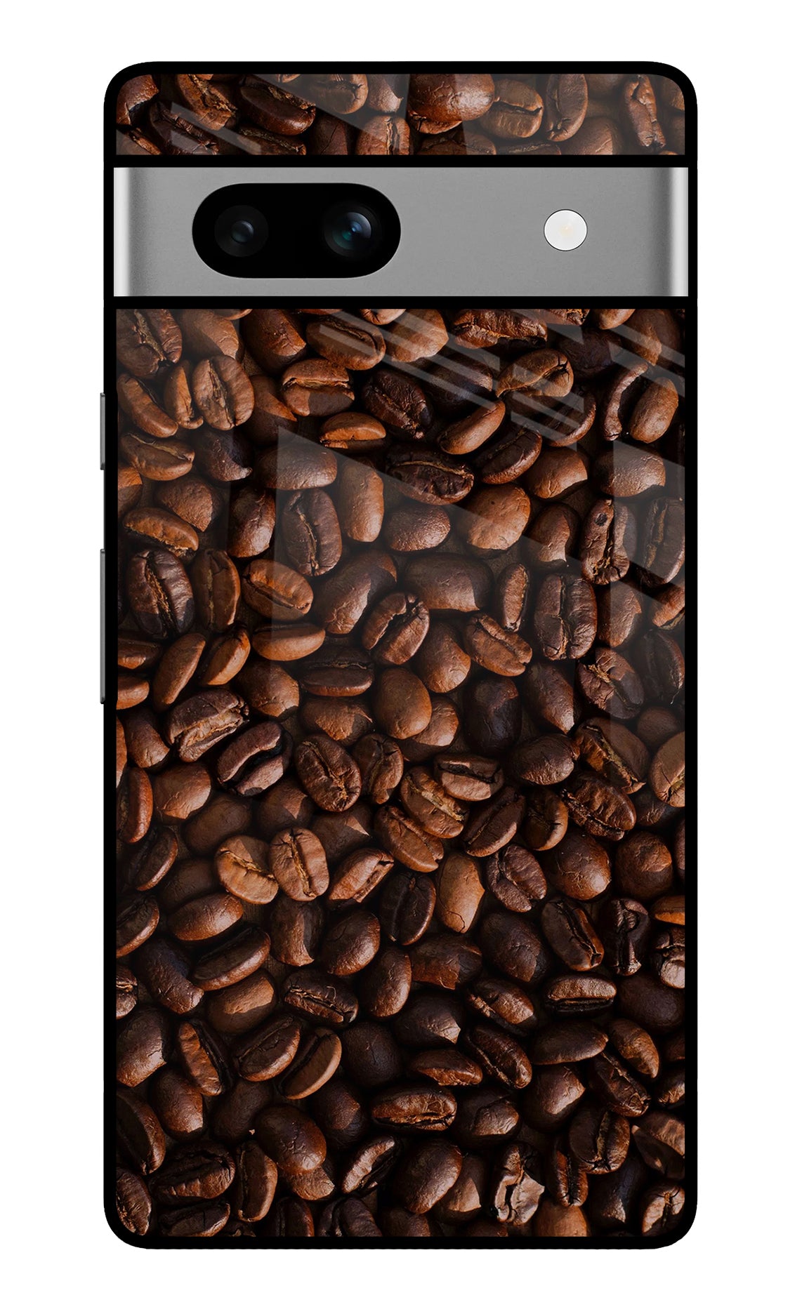 Coffee Beans Google Pixel 7A Glass Case