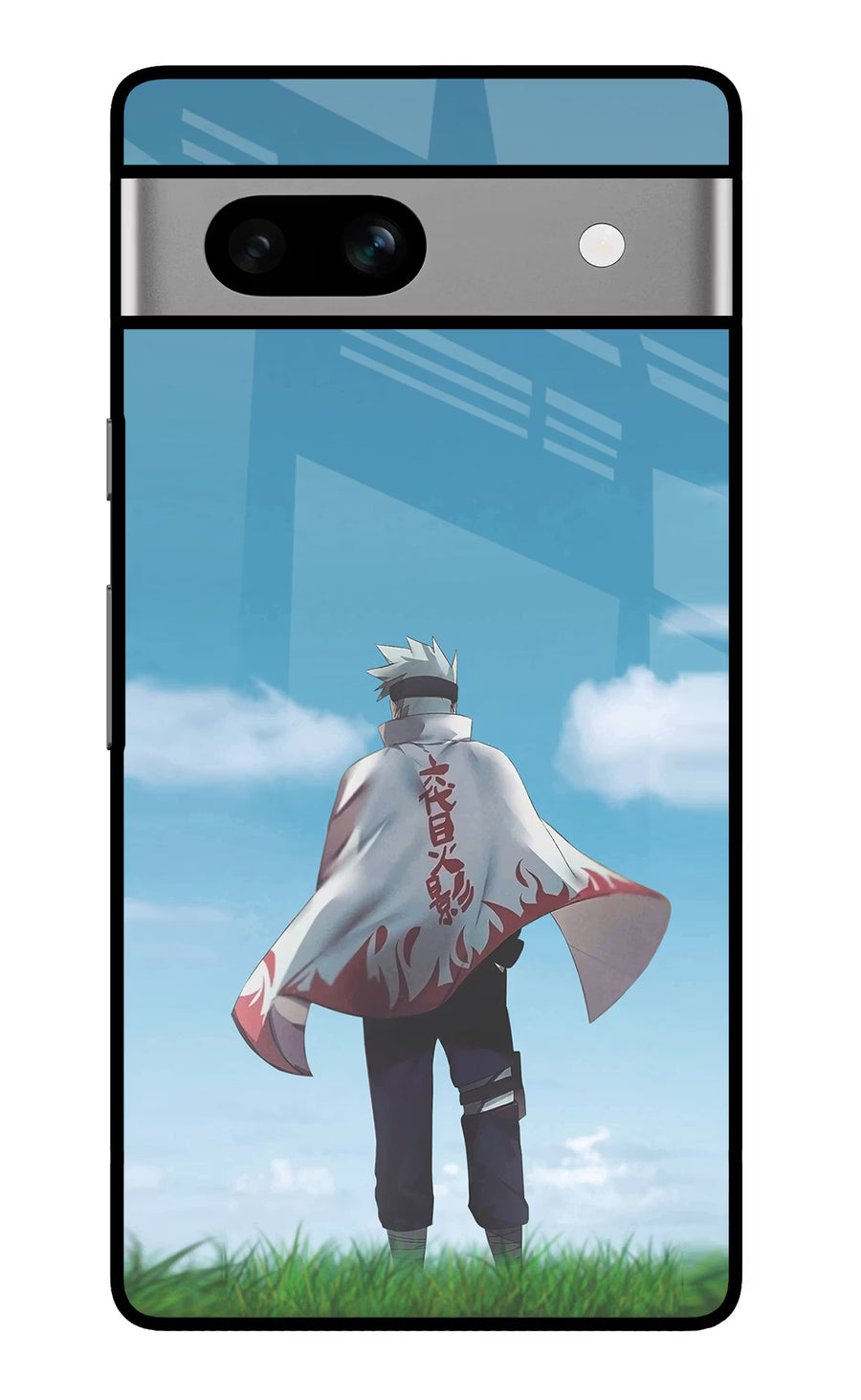 Kakashi Google Pixel 7A Back Cover, Glass case