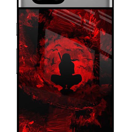 Itachi Uchiha Google Pixel 7A Glass Case