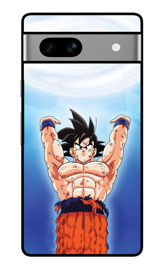 Goku Power Google Pixel 7A Glass Case