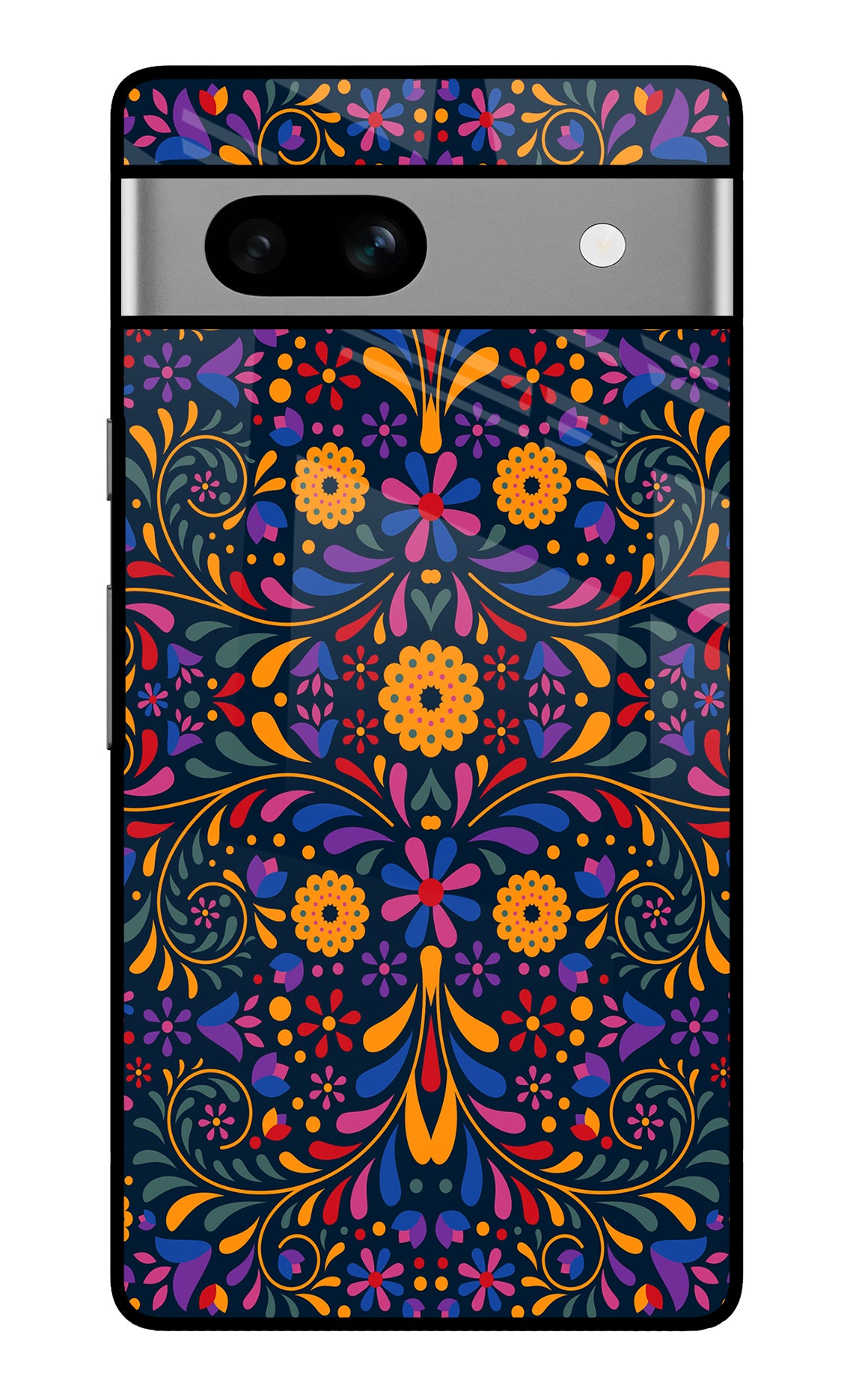 Mexican Art Google Pixel 7A Glass Case