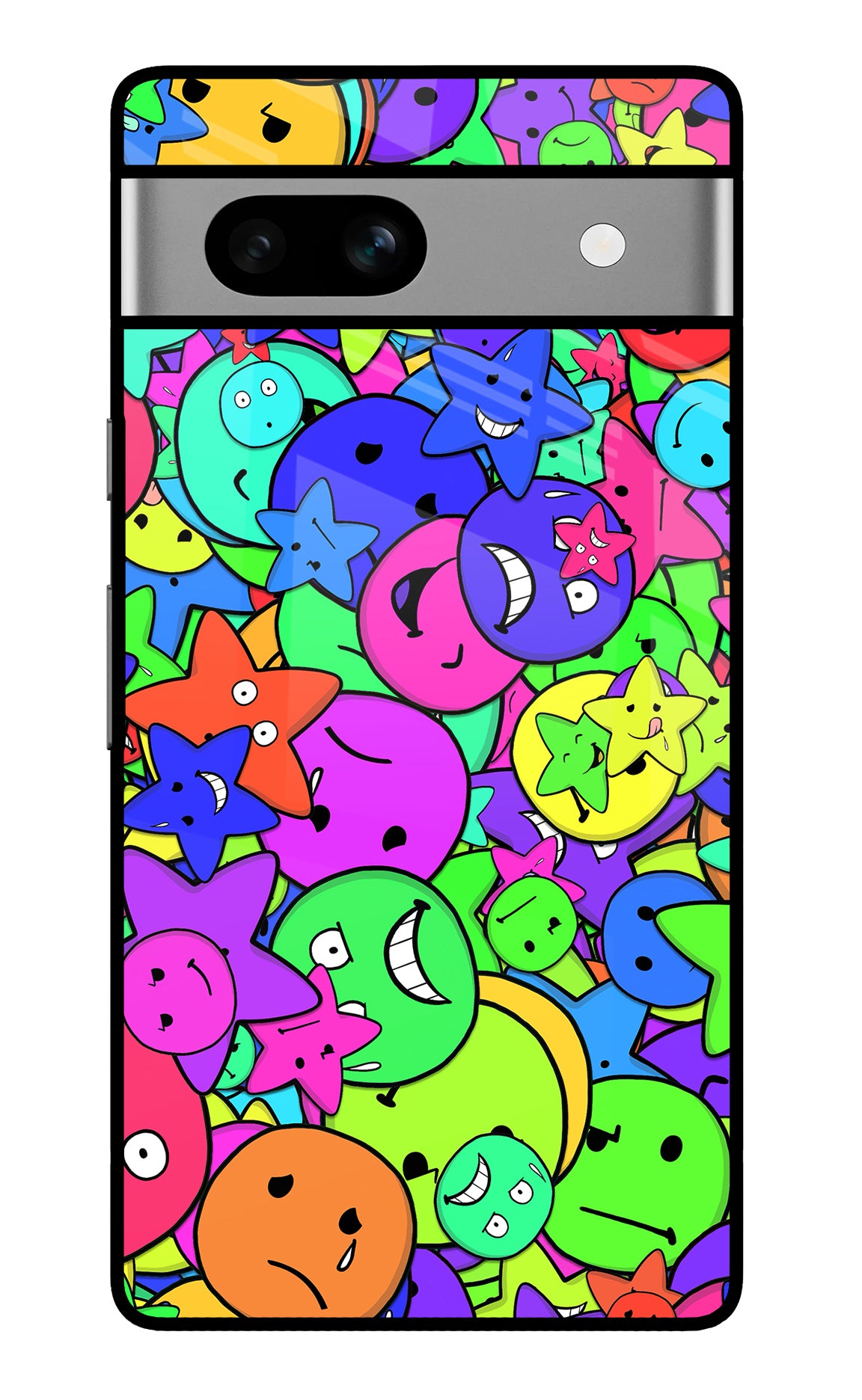 Fun Doodle Google Pixel 7A Back Cover