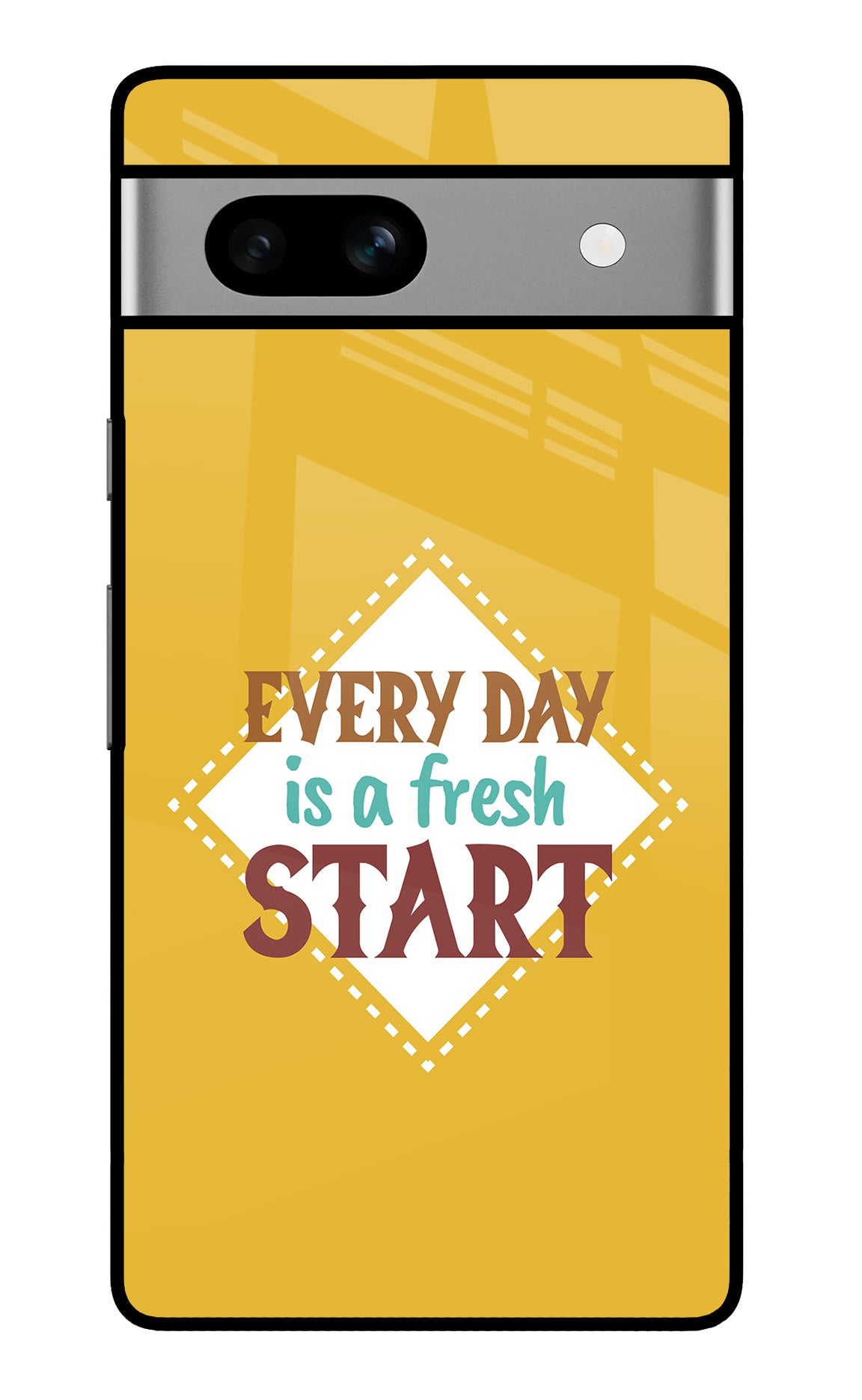 Every day is a Fresh Start Google Pixel 7A Back Cover