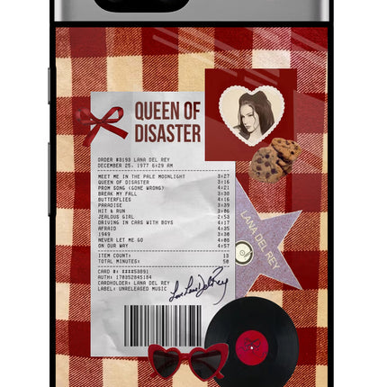 Queen of Disaster Google Pixel 7A Glass Case