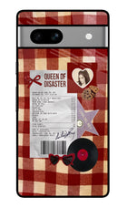 Queen of Disaster Google Pixel 7A Glass Case