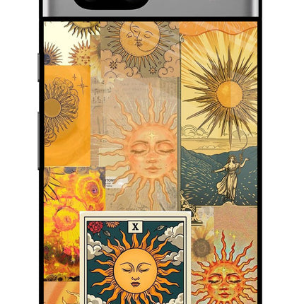 Sun Google Pixel 7A Glass Case