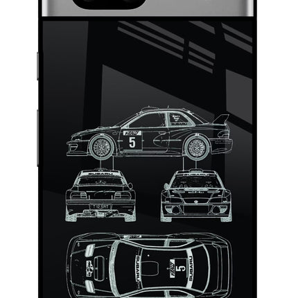 WRC'99 Google Pixel 7A Glass Case