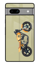 Vertical Speedster Google Pixel 7A Glass Case