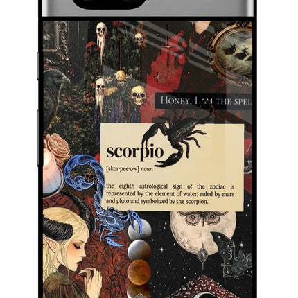 Scorpio Zodiac Google Pixel 7A Glass Case