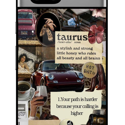 Taurus Zodiac Google Pixel 7A Glass Case Back Cover by Casekaro