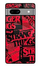 Ordinary Things Google Pixel 7A Glass Case Back Cover by Casekaro