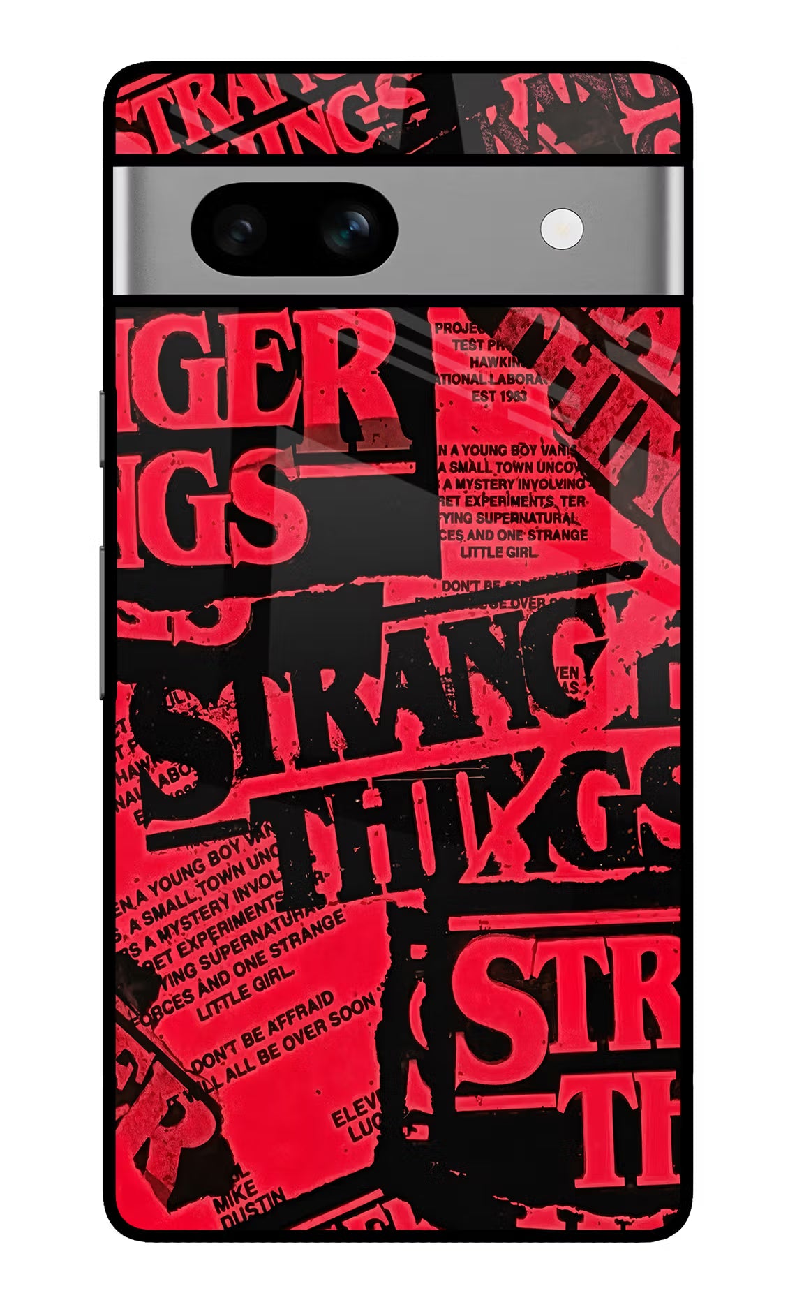 Ordinary Things Google Pixel 7A Glass Case Back Cover by Casekaro