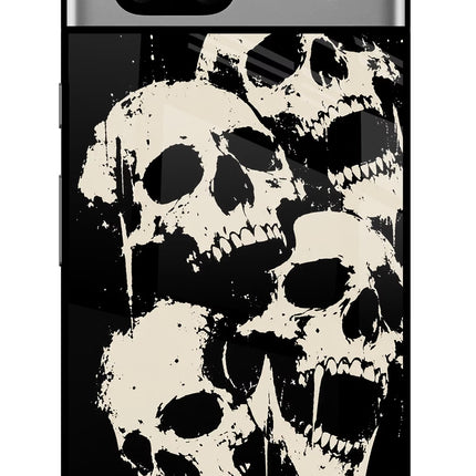 Dead Stack Google Pixel 7A Glass Case Back Cover by Casekaro
