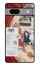 Taylor Swift Google Pixel 7A Glass Case