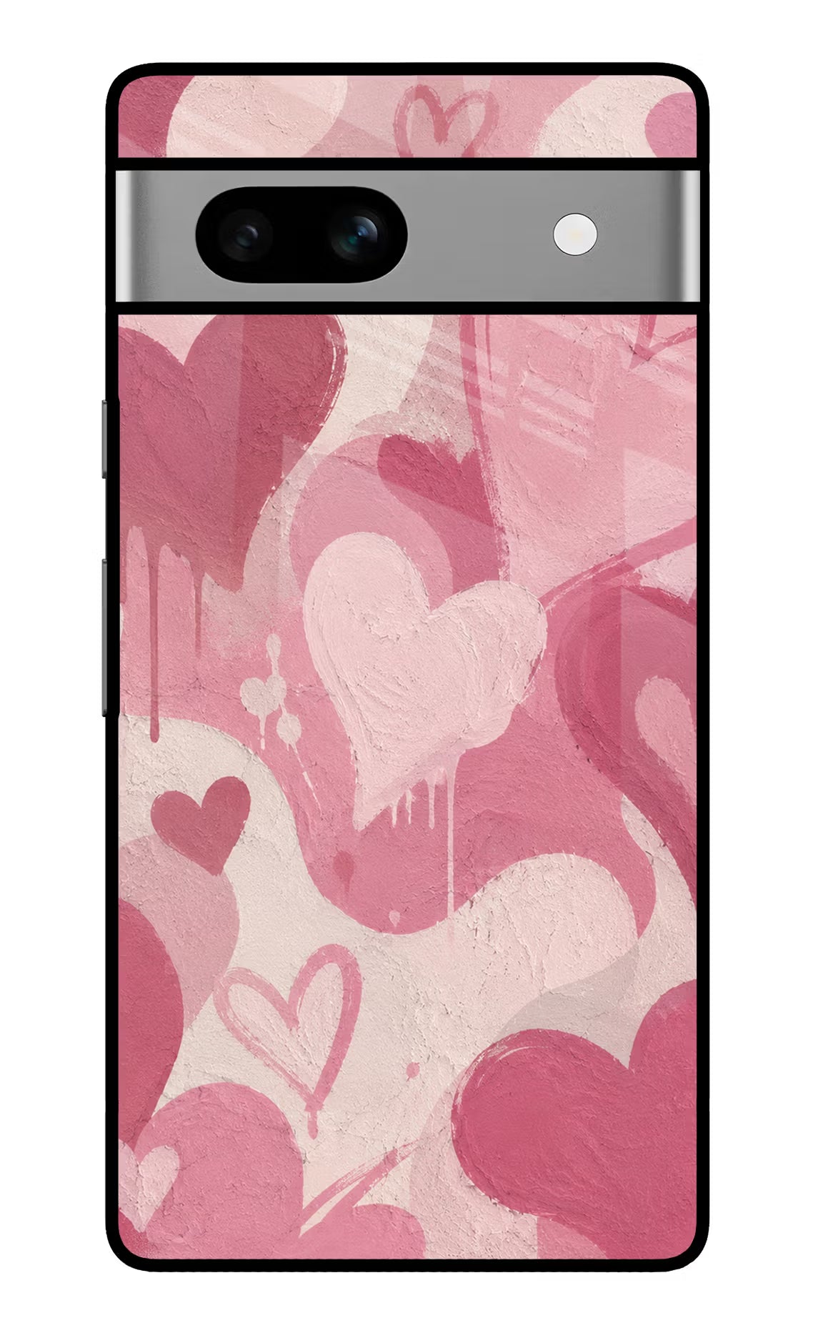 Hearty case Google Pixel 7A Glass Case