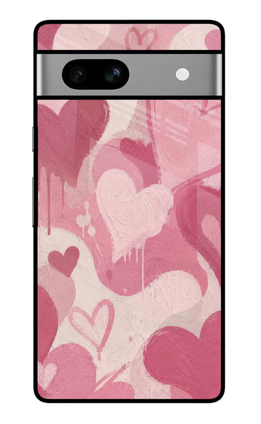 Hearty case Google Pixel 7A Glass Case