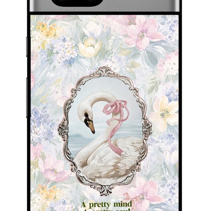 Pretty Mind Pretty Soul Google Pixel 7A Glass Case