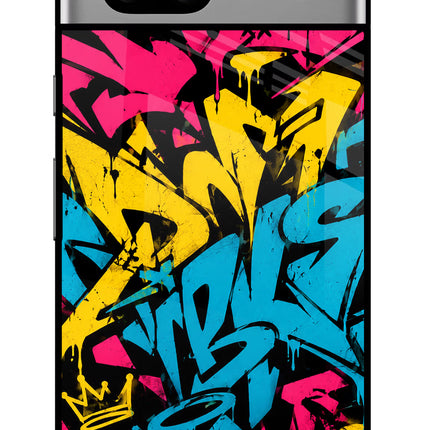 Graffiti Vibe Google Pixel 7A Glass Case