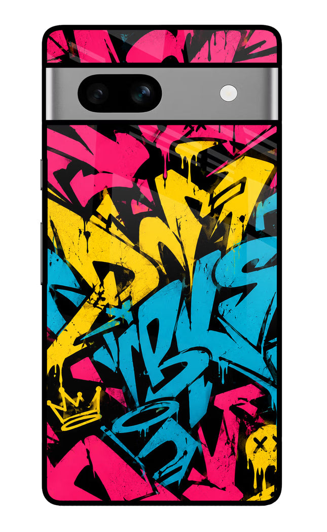 Graffiti Vibe Google Pixel 7A Glass Case