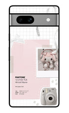 Pantone Asthetic Google Pixel 7A Glass Case