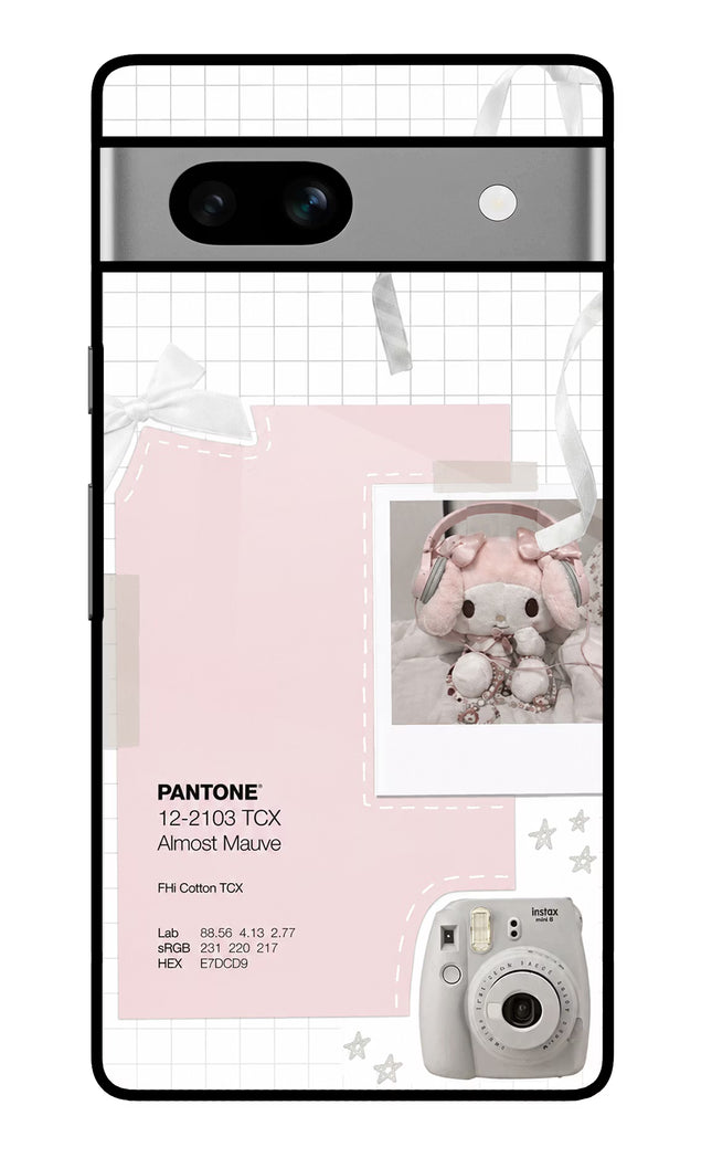 Pantone Asthetic Google Pixel 7A Glass Case