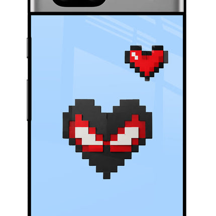 Peter Heart Google Pixel 7A Glass Case