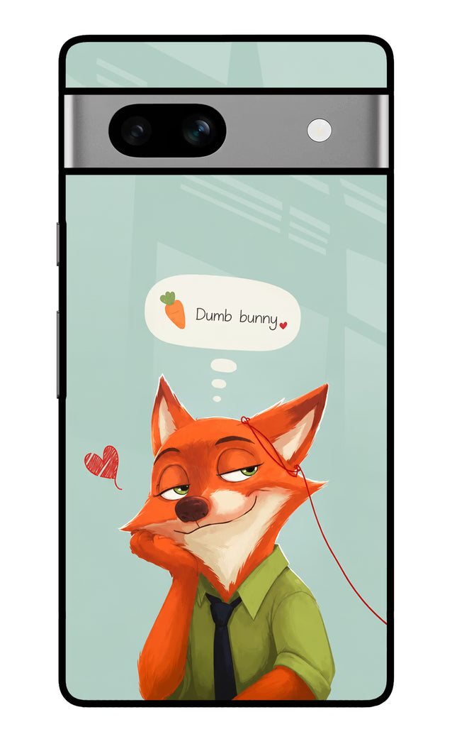 Nick Charm Google Pixel 7A Glass Case