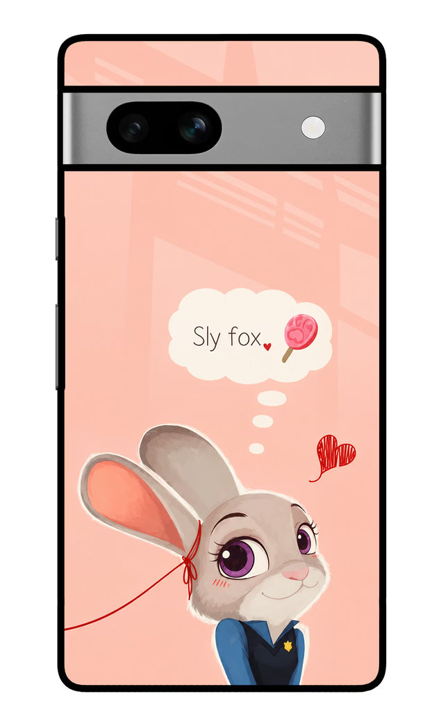 Judy Charm Google Pixel 7A Glass Case