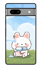 Bunny Treat Google Pixel 7A Glass Case