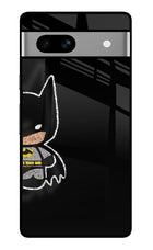 Bat Kitty Google Pixel 7A Glass Case