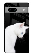 Snow Gaze Google Pixel 7A Glass Case