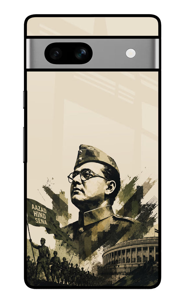 Netaji Rising Google Pixel 7A Glass Case