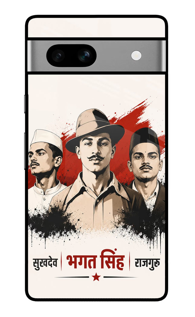 Sardar Patel Iron Will Google Pixel 7A Glass Case